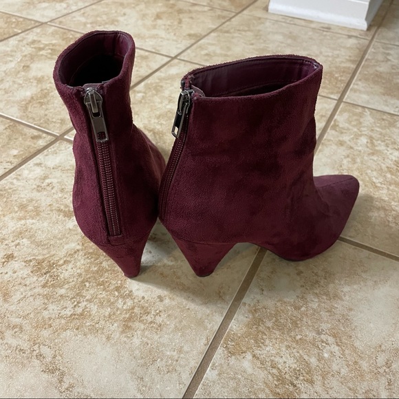 Maroon booties - Picture 4 of 8